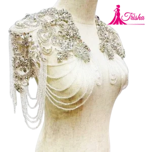 beaded applique india