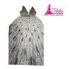 beaded fabric for front and back