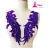 beaded floral applique