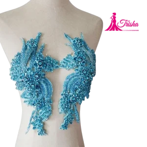 custom beaded applique