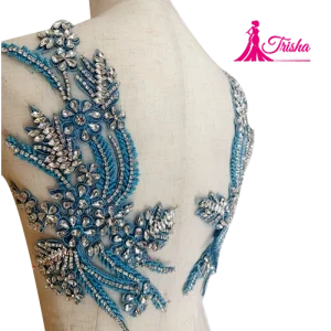 designer beaded applique