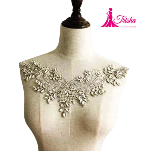 designer beaded applique wholesaler