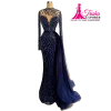 elegant beaded ball gown