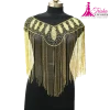 ethnic beaded poncho