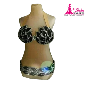 festival ready beaded bikinis