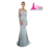 fully beaded formal gowns