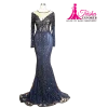 hand beaded evening gowns exporters