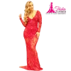 hand beaded evening gowns for ladies