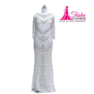 hand-beaded front and back panels