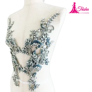 hand crafted beaded appliques