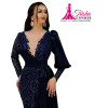 hand crafted beaded evening gowns
