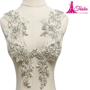 handmade beaded applique