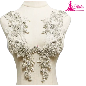 handmade beaded appliques
