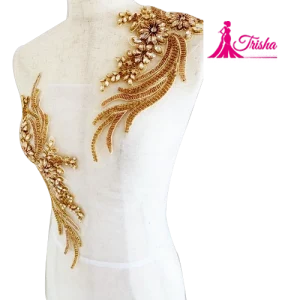 luxury beaded appliques