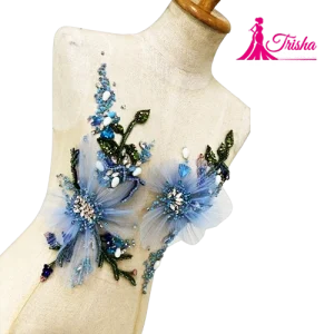 luxury beaded appliques manufacturer india