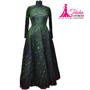 luxury beaded dress