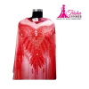 red front and back panel for women