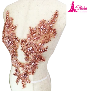 top quality beaded applique india