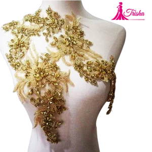 trisha exports beaded applique