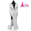 white beaded evening gowns