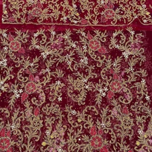 bulk order beaded george wrapper from india