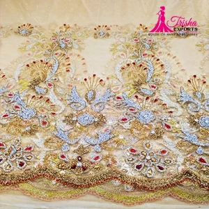 colourful beaded fabrics