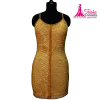 designer beaded mini dress