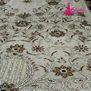 floral design beaded fabrics