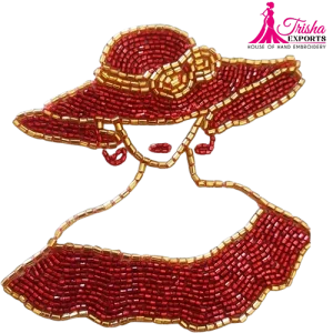 hand beaded patches
