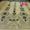 hand crafted beaded fabric for dress