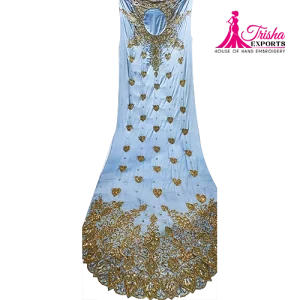 hand stitched beaded somali dirac