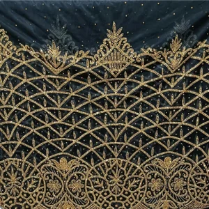 indian hand crafted beaded george wrapper