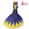 luxury beaded dirac dress