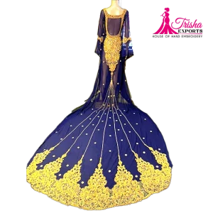 luxury beaded dirac dress