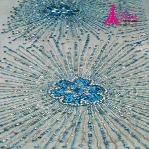 premium beaded fabric