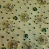designer beaded fabric