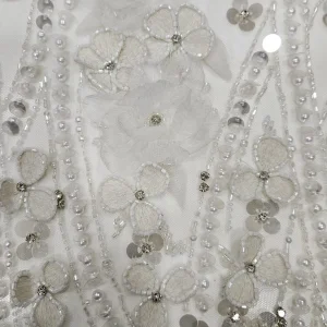 beaded fabric USA