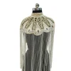 beaded fringe poncho