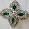 beaded lace patch for bridal wear