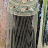beautiful beaded poncho