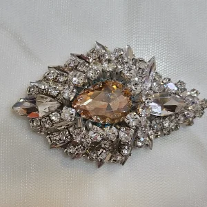 crystal beaded applique patch