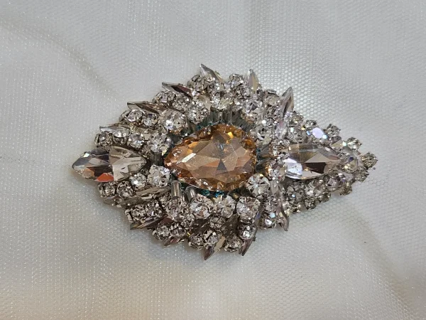 crystal beaded applique patch