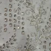 embroidered beaded fabric