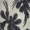 floral beaded fabric