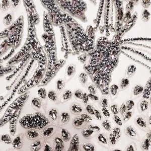 hand beaded fabric
