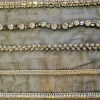hand crafted beaded trims for fabrics