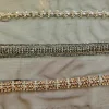hand embroidered trims for fabrics