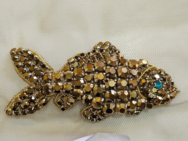 handmade beaded patches