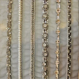 high quality hand beaded trims