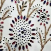 luxury beaded fabric